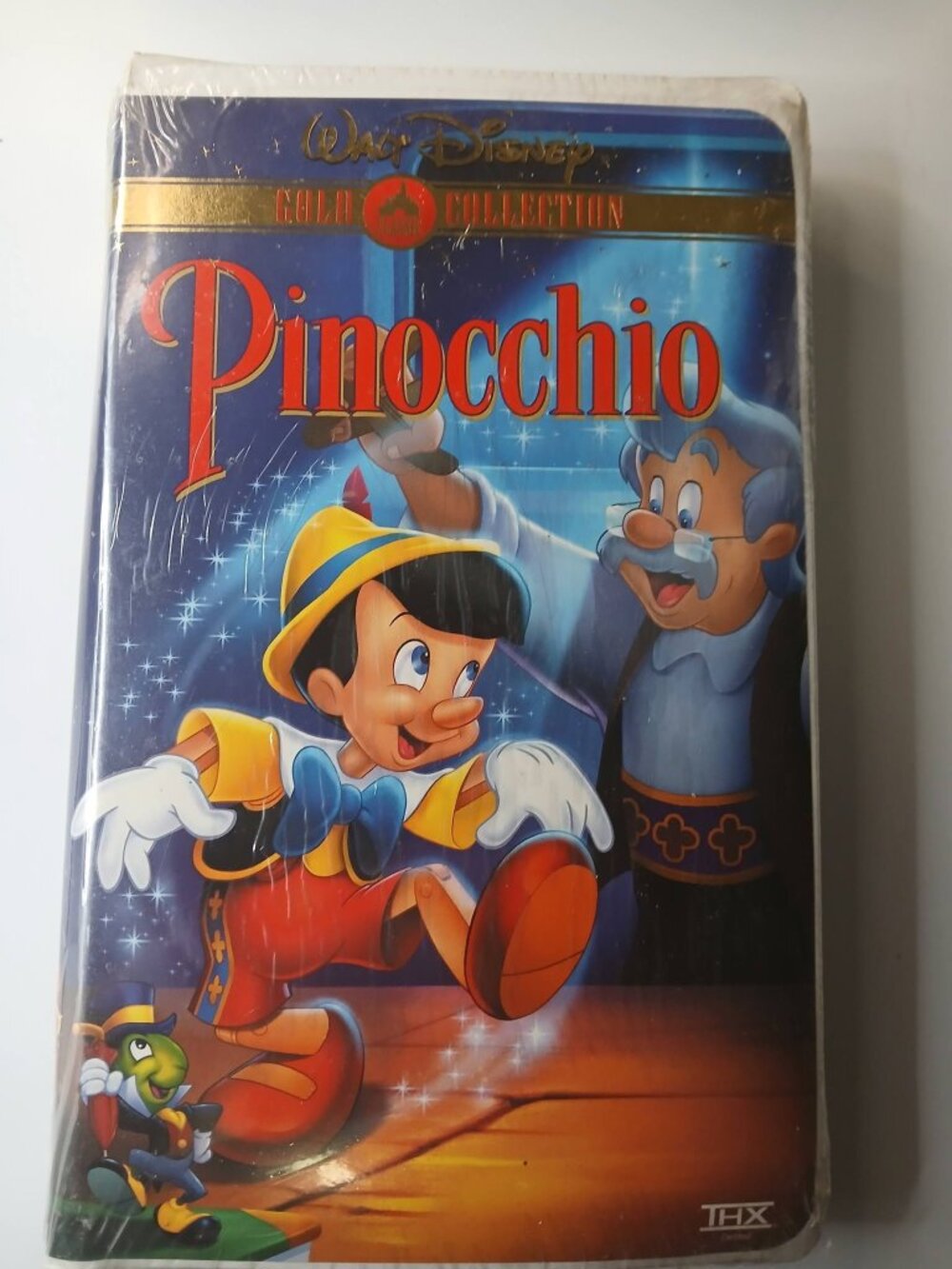 Pinocchio VHS 1999 Disney 60th Anniversary Edition Sealed Clamshell THX Rated G